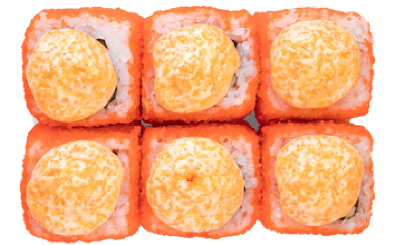 Запеченный ролл «Калифорния»