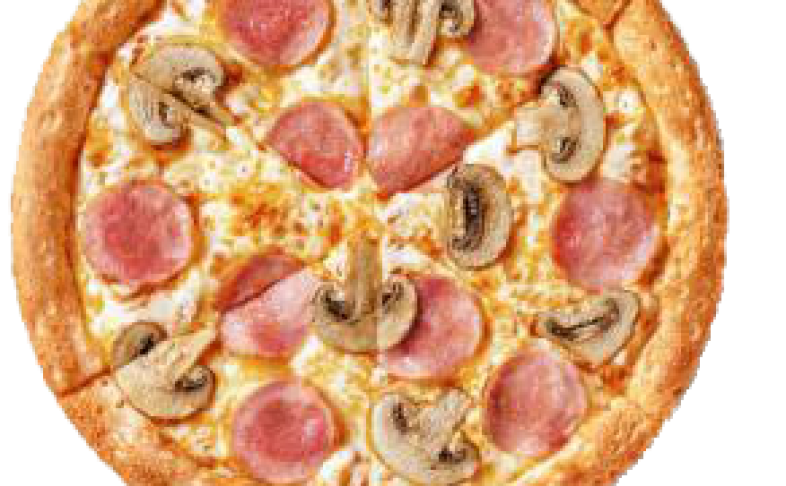 Пицца «Ветчина и грибы»