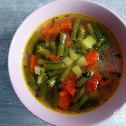 Суп фасолевый (постный)