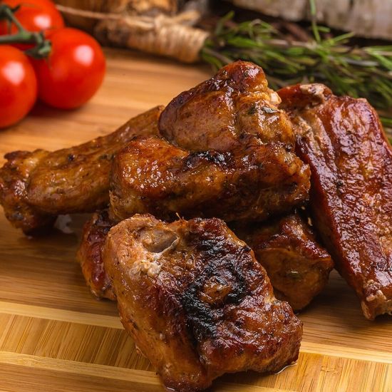 Шашлык из свиной шейки