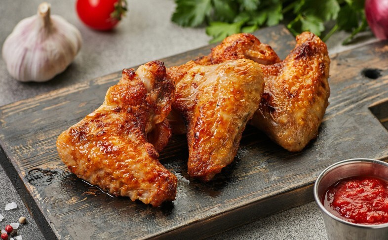Шашлык из куриных крылышек