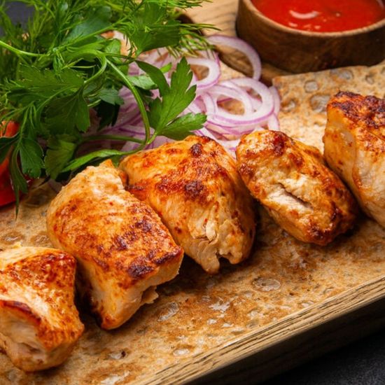 Шашлык из куриной грудки