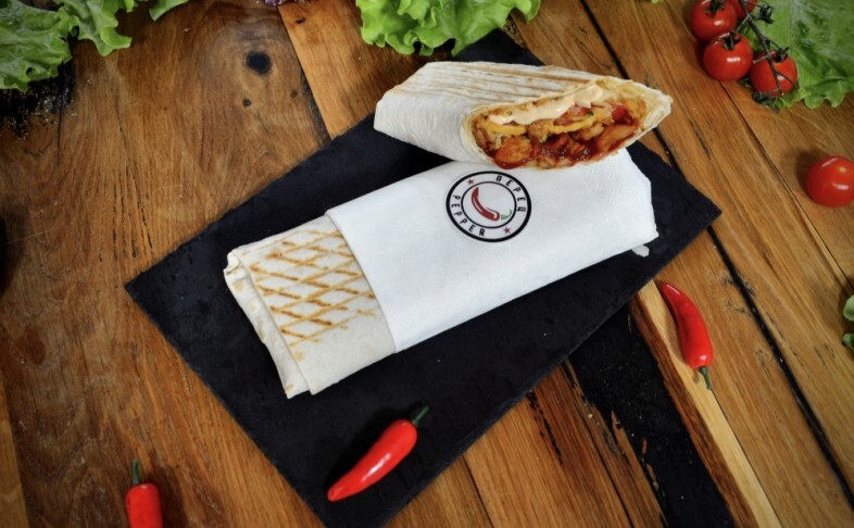 Шаурма «Классика» со свининой