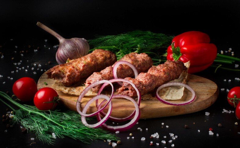Люля-кебаб из говядины