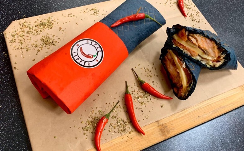 Шаурма «Перец» со свининой