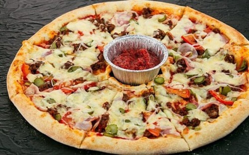 Космо-пицца "Бургер" 34см