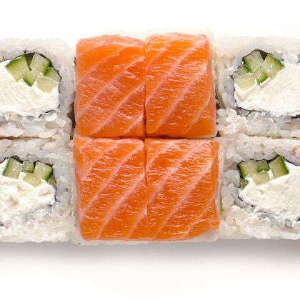 Ролл «Филадельфия лайт» с огурцом