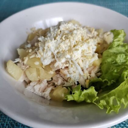 Салат «Орхидея»