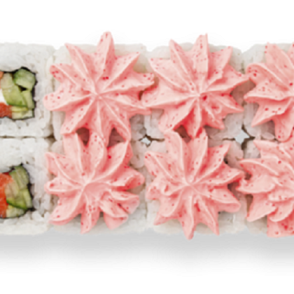 Ролл «Лава с лососем»