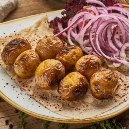 Картофель на углях