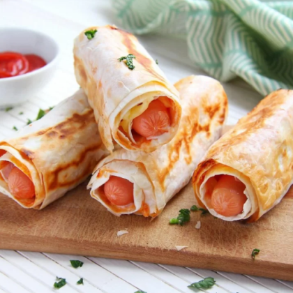 Сосиска в лаваше