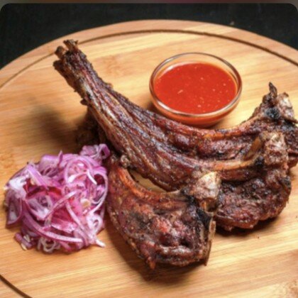 Шашлык из бараньей корейки