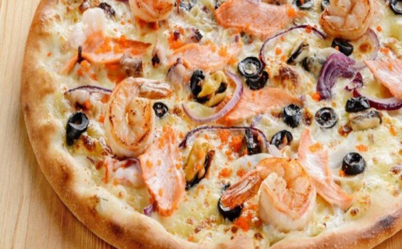 Пицца "Морская"