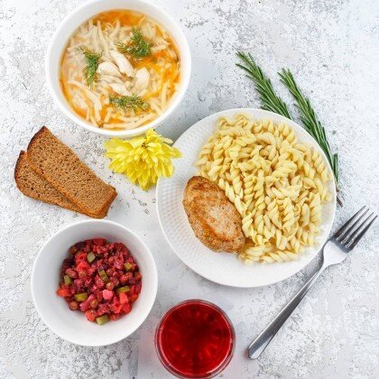 Комплексный обед "VIP", Вторник