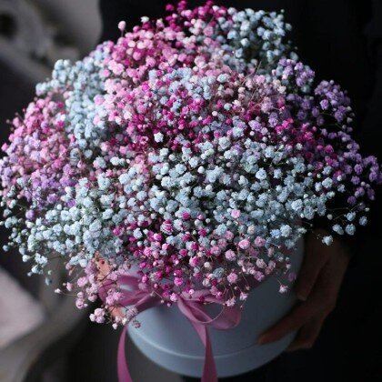 Композиция с гипсофилой "Соблазн"