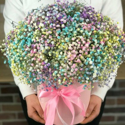 Композиция с гипсофилой "Эмоции"