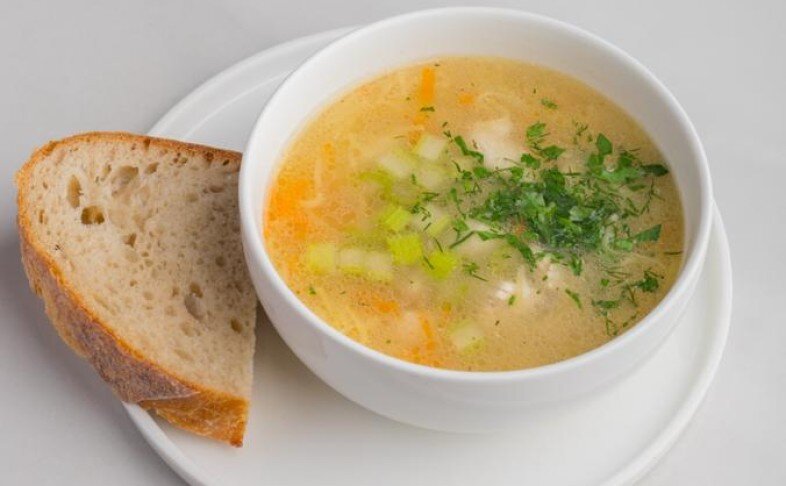 Суп лапша куриная