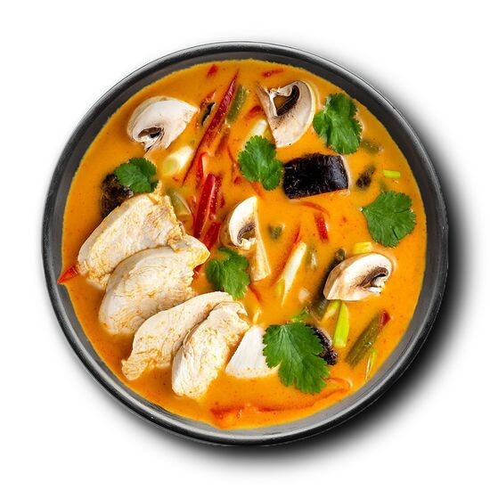 Суп «Том Ям» с курочкой