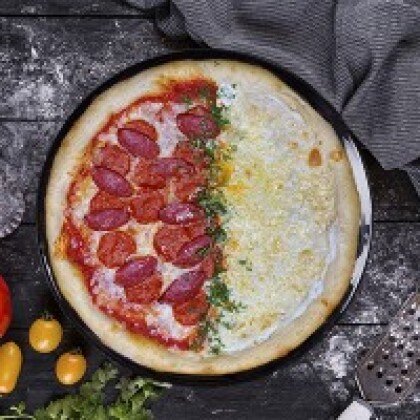 Пицца «Пикантная/Четыре сыра»