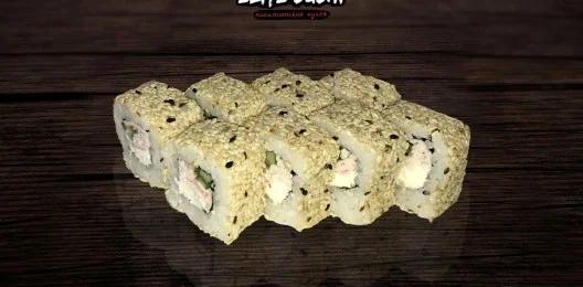 Ролл «Калифорния в кунжуте»
