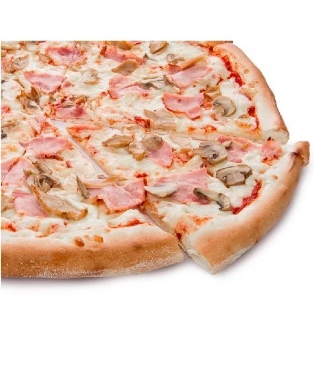 Пицца «Грибная» с ветчиной