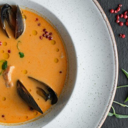 Том-ям с морепродуктами