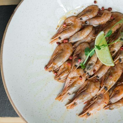 Жареные креветки к пиву