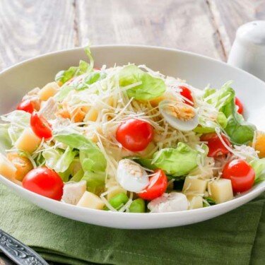 Салат «Цезарь» с курицей