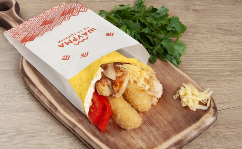 Шаурма 4 сыра