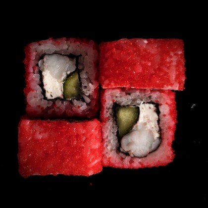 Ролл «Калифорния» с креветкой