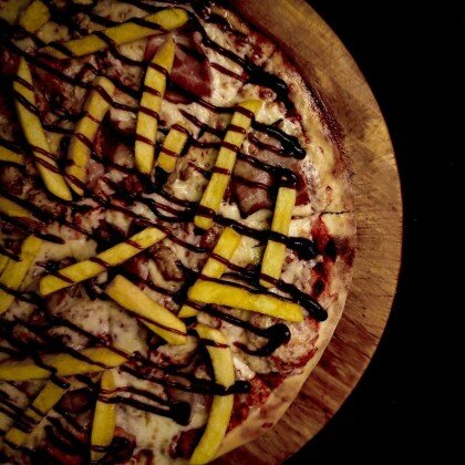 Пицца «Фри барбекю»