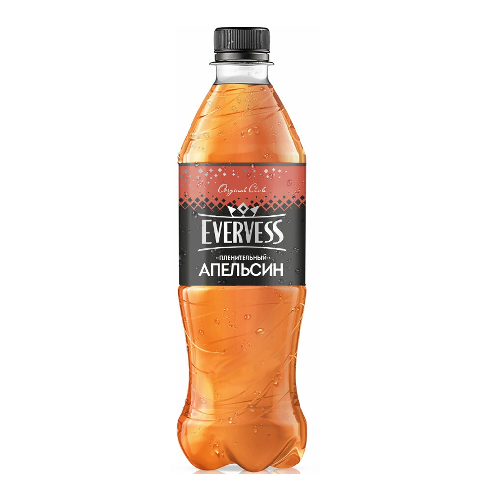 Газированный напиток Evervess Апельсин пэт