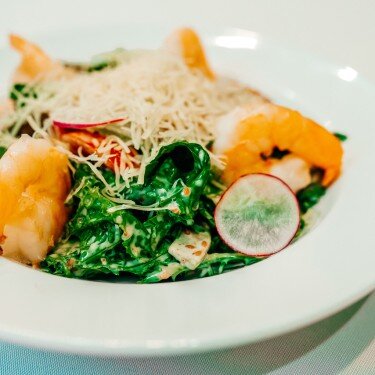 Авокадо с креветкой