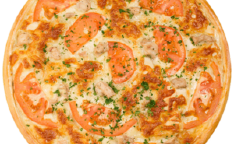 Пицца с курицей