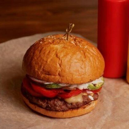 Бургер «Гриль шеф» (говяжий)