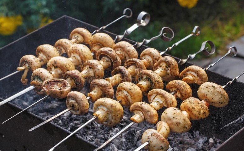 Грибы запеченные