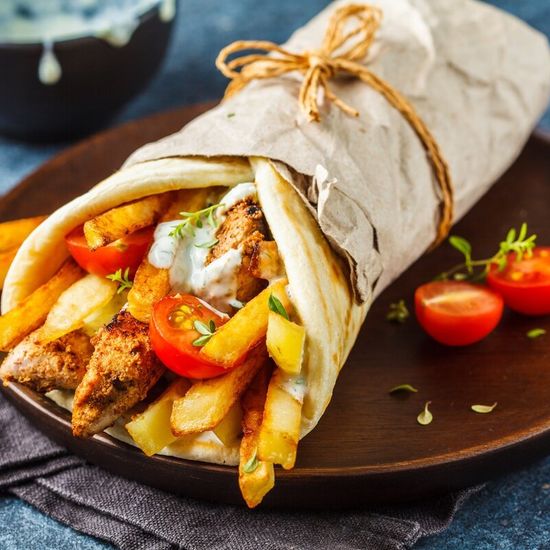 Сувлаки с курицей