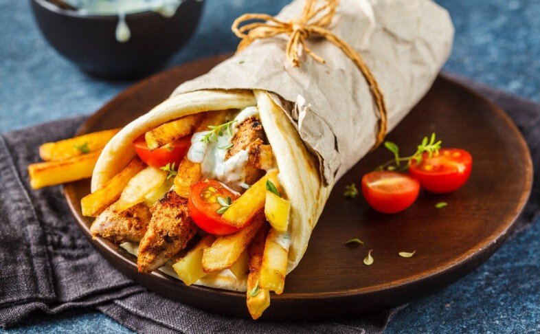 Сувлаки с курицей