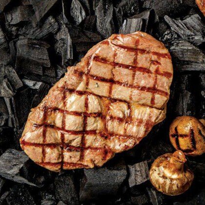 Стейк из свиной шеи