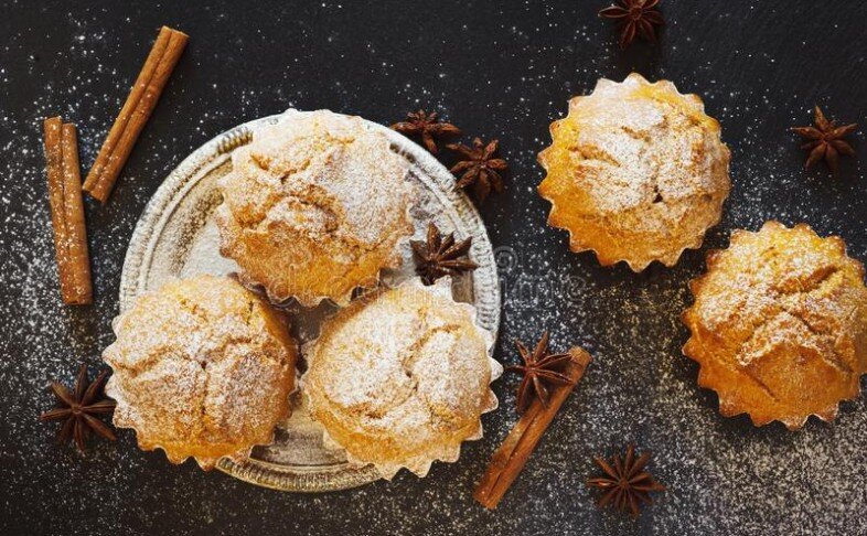 Кекс с изюмом