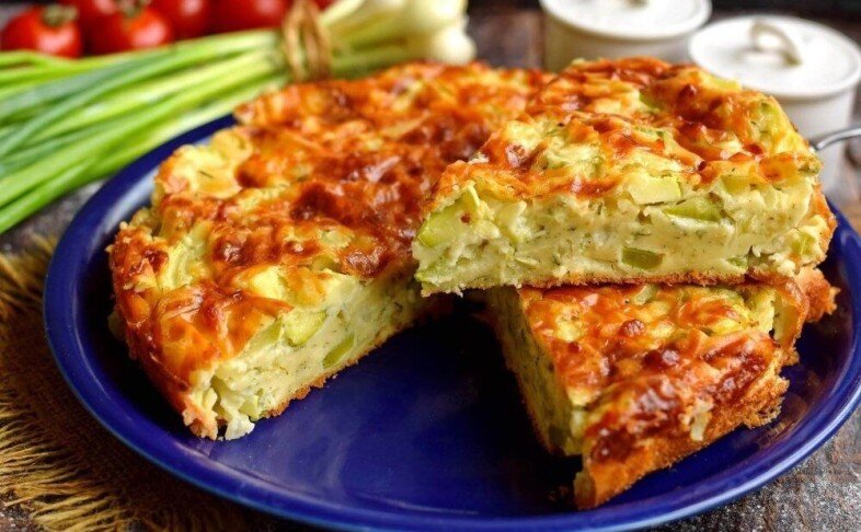 Пирог сыр+лук обжаренный