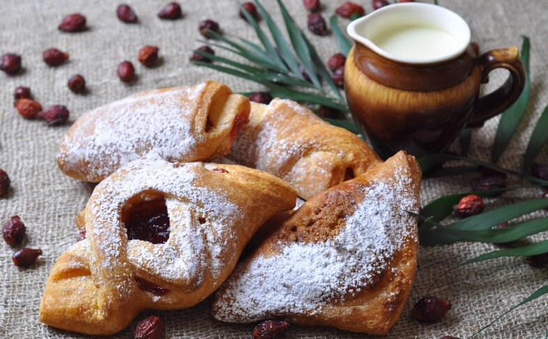 Сдобная булочка