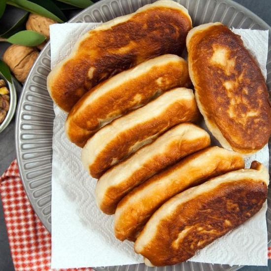 Пирожки жаренные