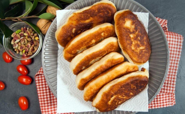 Пирожки жаренные
