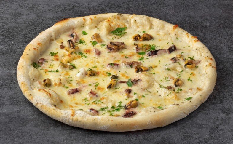 Пицца «Морской коктейль»