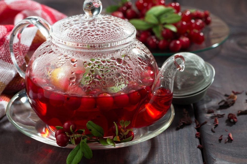 Чай Клюква с медом