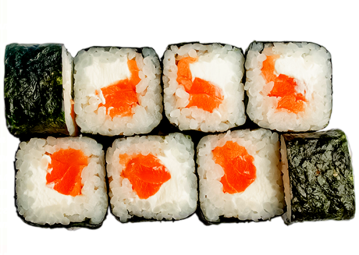 Ролл с лососем