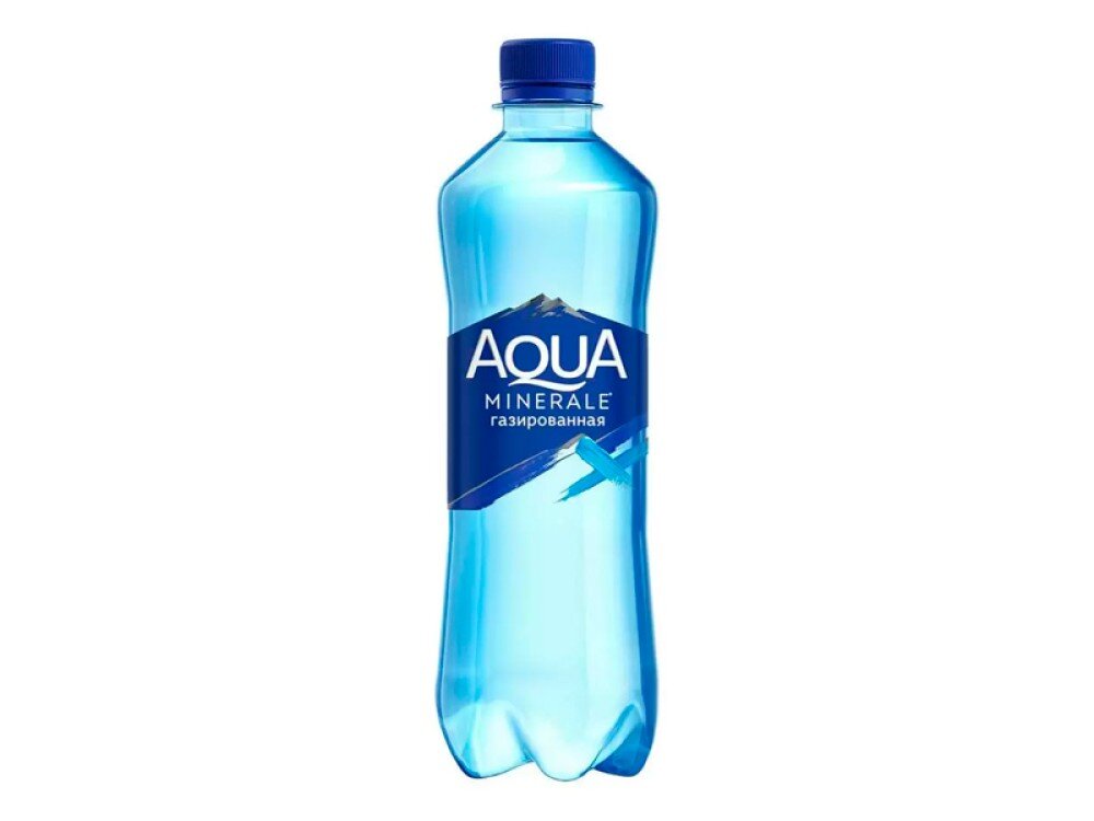 Минеральная вода с газом AQUA