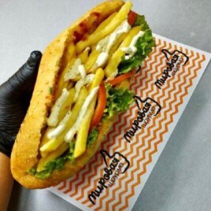 Гирос в булочке