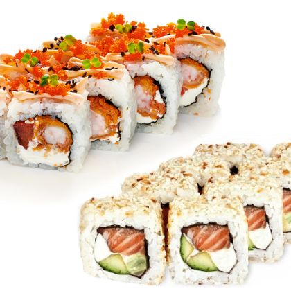 Роллы «Аризона» + «Хоши с крабом» за 549 рублей!